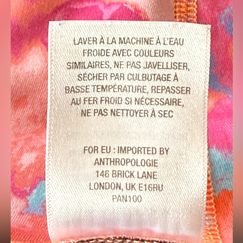 DAILY PRACTICE by Anthropologie Bright Colorful Pink Printed Leggings Size XS - Picture 12 of 13